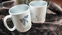 Silver Svalbard polar bear cubs mug